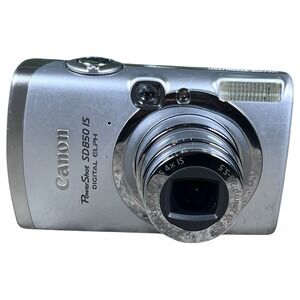 Canon Powershot SD850 IS Digital ELPH 8.0MP Camera PARTS REPAIR Doesn't Focus